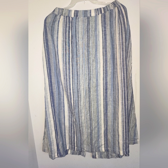 Only Striped Long Skirt - Picture 2 of 4